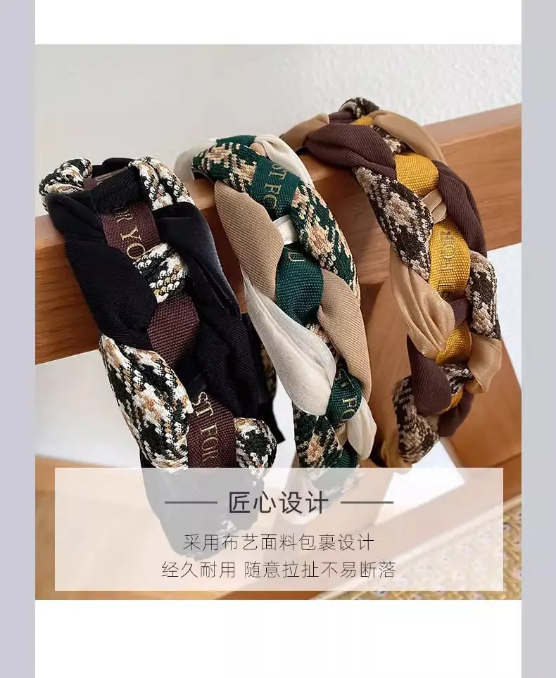 Women's 2023 High-Pressure Twist Headband with Skull Top Design — feature 6