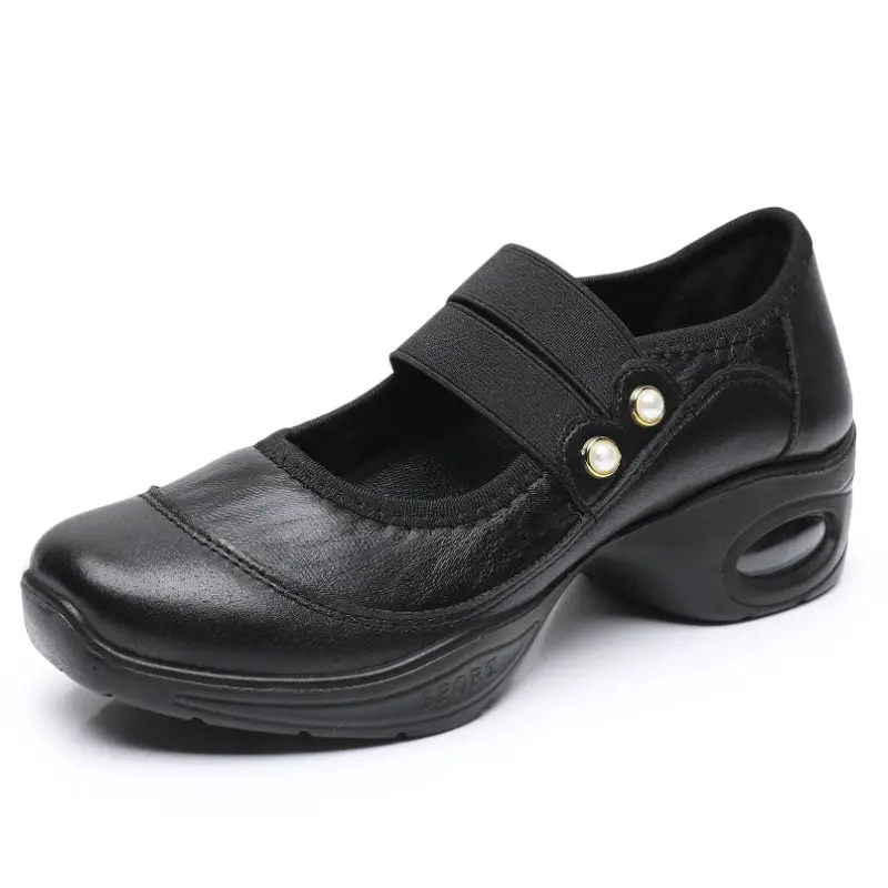 Square Dance Shoes Women's Soft Sole Not Tired Feet Middle-aged and Elderly Mothers Dance Shoes Comfortable Breathable Work Shoes Air Cushion Dance Shoes - Image 7