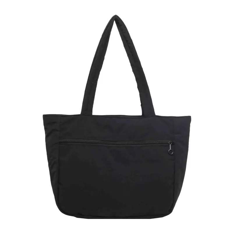 New Green Nylon Tote Bag for Students Commute Work - Image 3