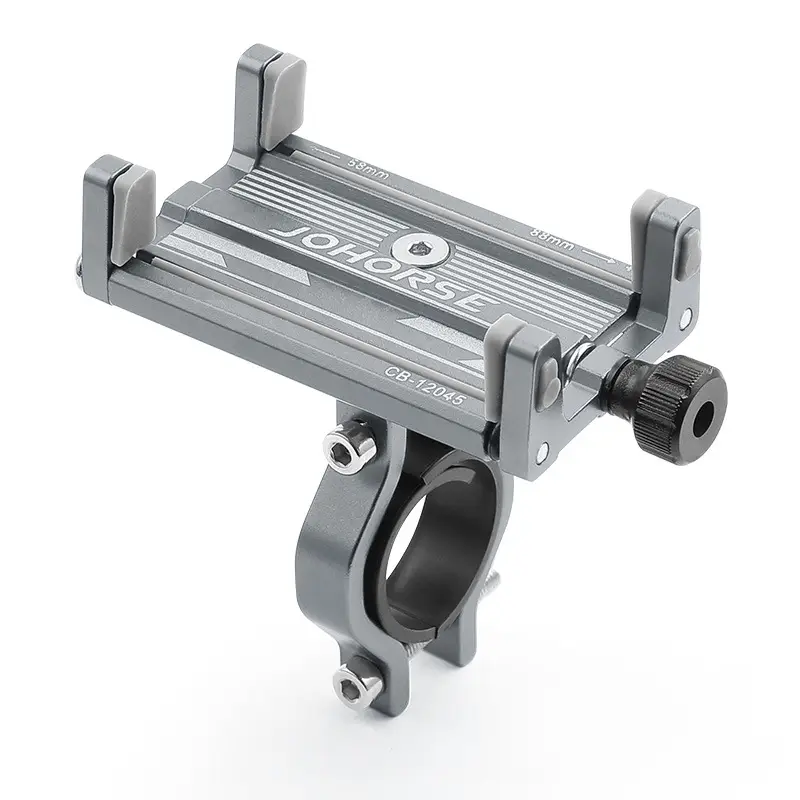 Mountain bike mobile phone holder riding navigation bracket electric motorcycle aluminum alloy mobile phone bracket takeaway equipment