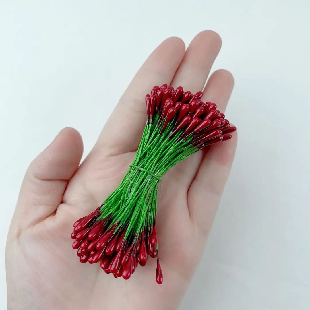 Twisted stick macaron color super dense handmade wool strips Children diy educational toys art bouquet material package wholesale