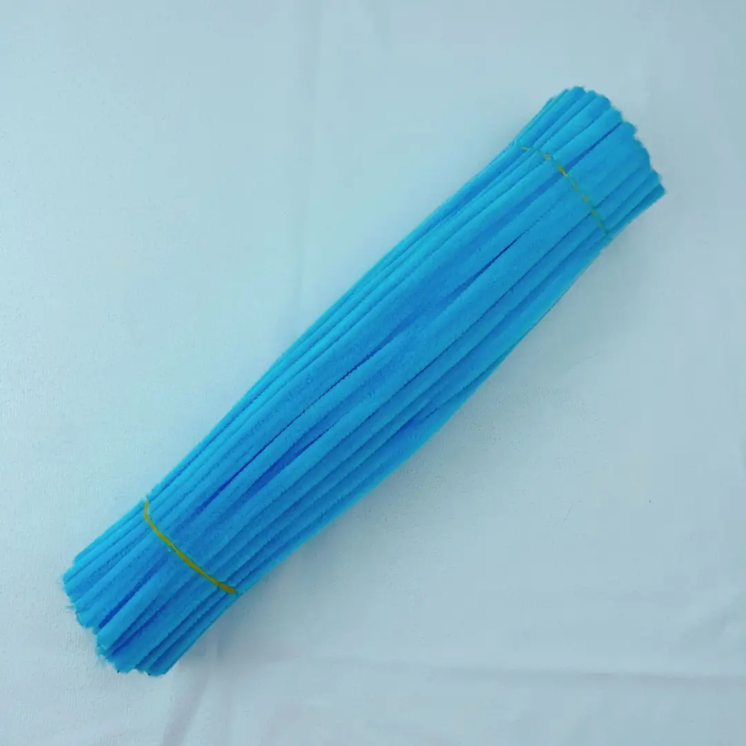 Twisted stick macaron color super dense handmade wool strips Children diy educational toys art bouquet material package wholesale