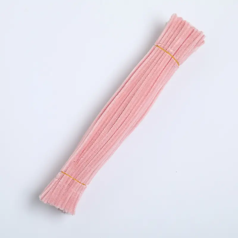 Twisted stick macaron color super dense handmade wool strips Children diy educational toys art bouquet material package wholesale