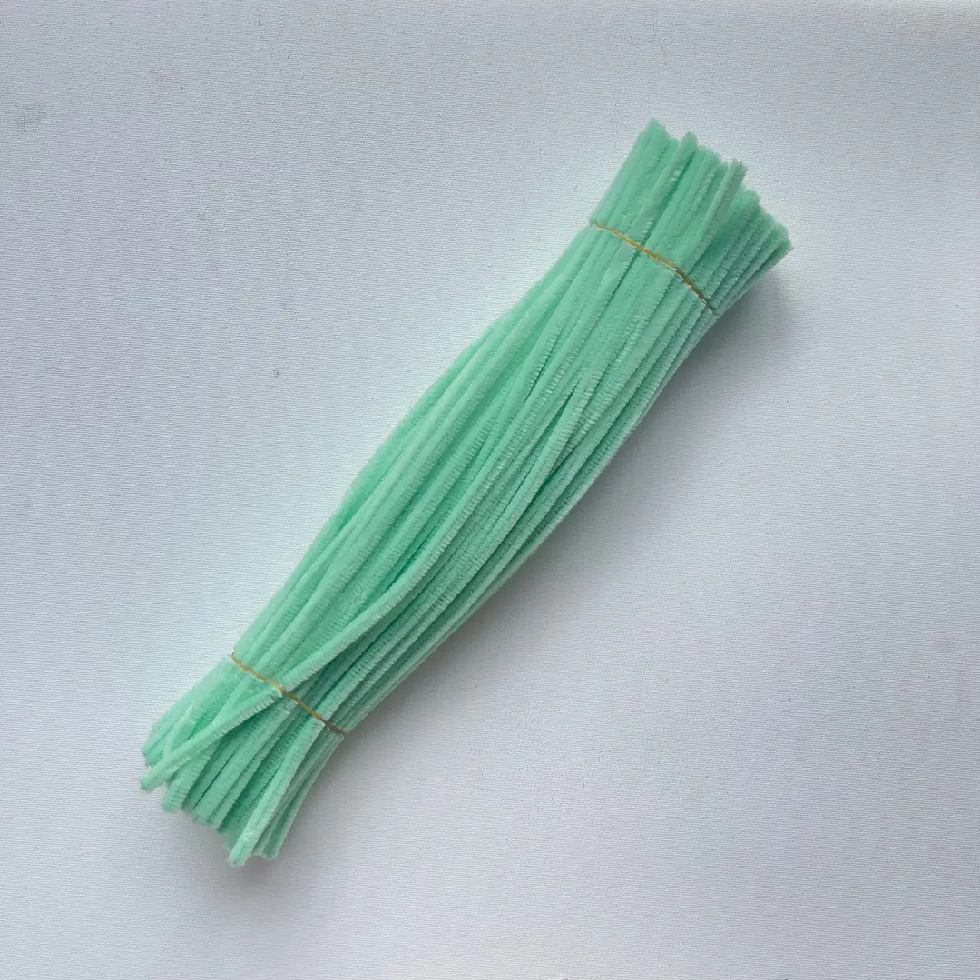 Twisted stick macaron color super dense handmade wool strips Children diy educational toys art bouquet material package wholesale