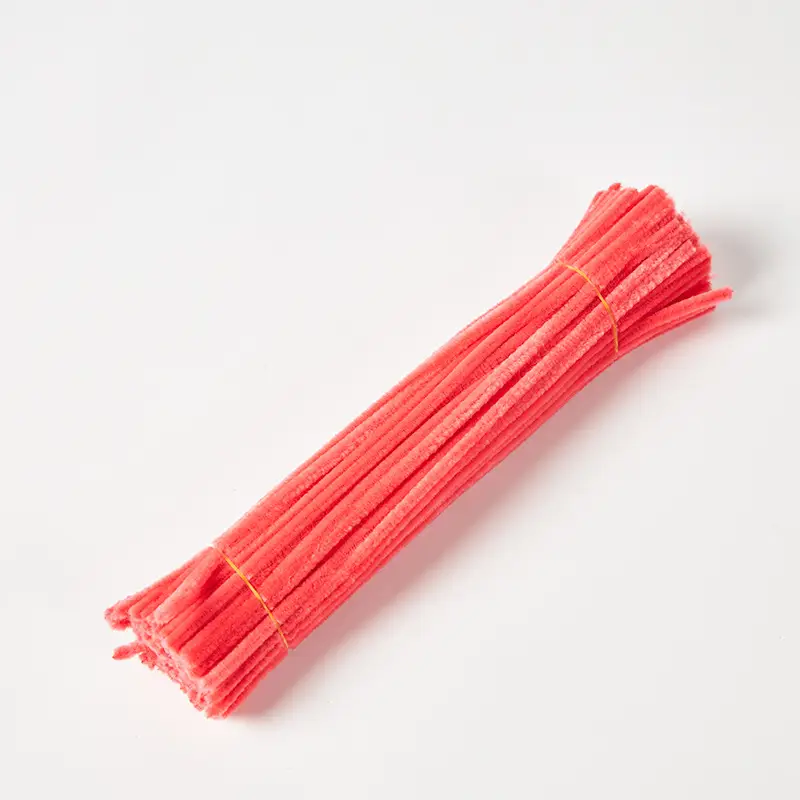 Twisted stick macaron color super dense handmade wool strips Children diy educational toys art bouquet material package wholesale