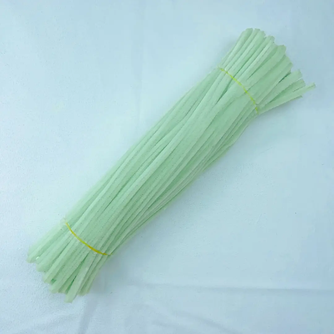 Twisted stick macaron color super dense handmade wool strips Children diy educational toys art bouquet material package wholesale