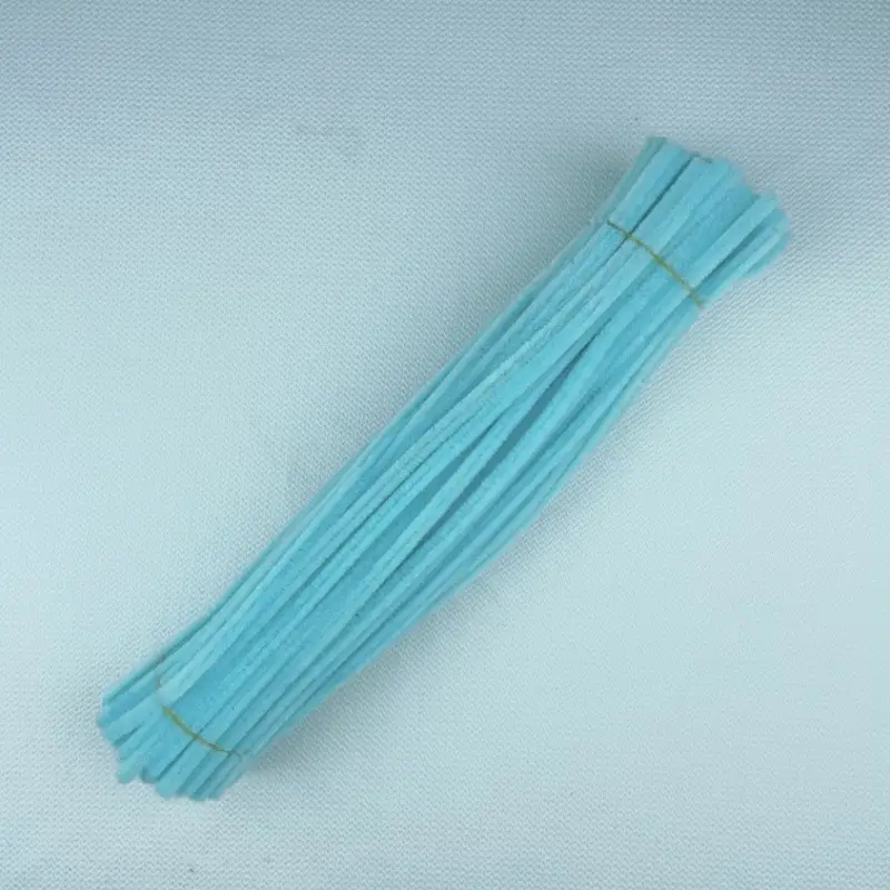 Twisted stick macaron color super dense handmade wool strips Children diy educational toys art bouquet material package wholesale