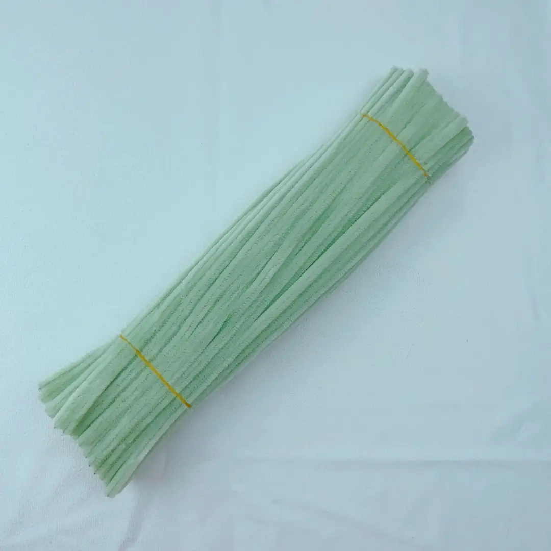 Twisted stick macaron color super dense handmade wool strips Children diy educational toys art bouquet material package wholesale