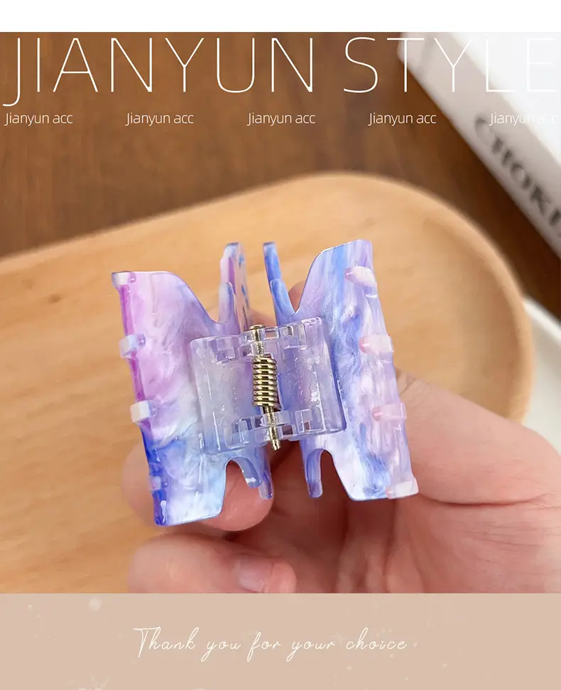 Gothic Style Bat Acrylic Hair Clip for Women — feature 11