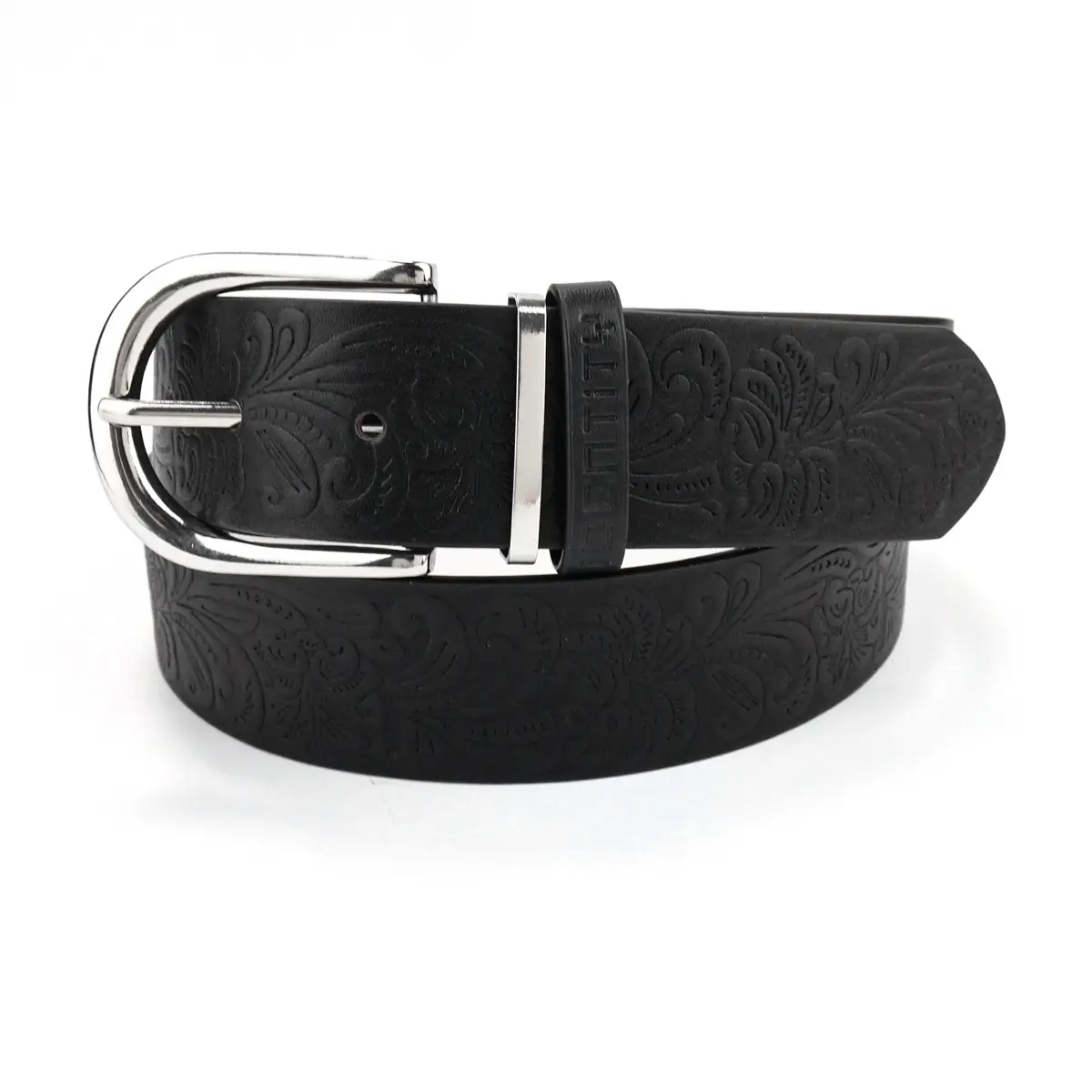 Black Gold Buckle Women's Belt for Casual Wear - Image 17