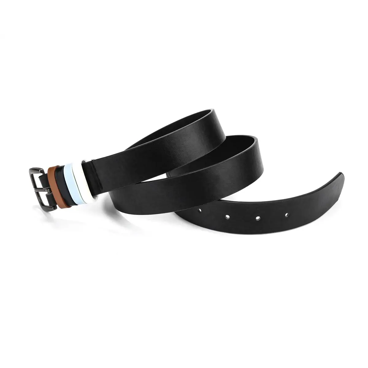 Black Gold Buckle Women's Belt for Casual Wear — feature 6