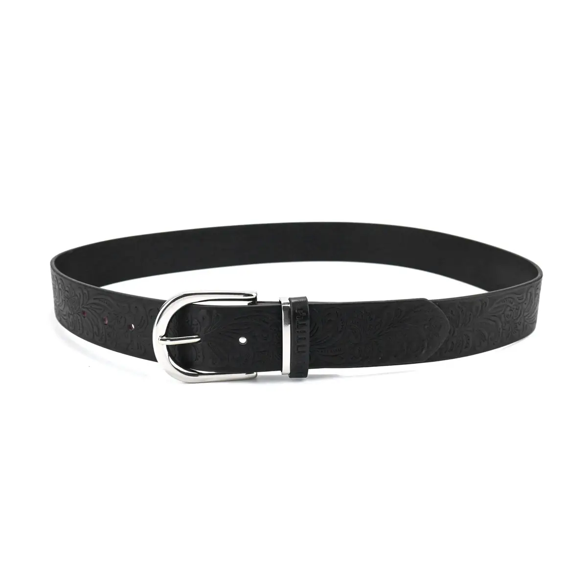 Black Gold Buckle Women's Belt for Casual Wear - Image 9