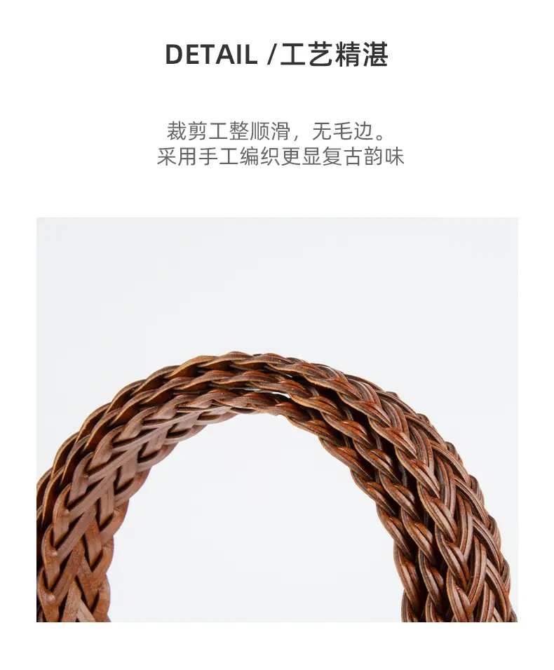 Women's Woven Belt with Gold Buckle Casual Belt — feature 8
