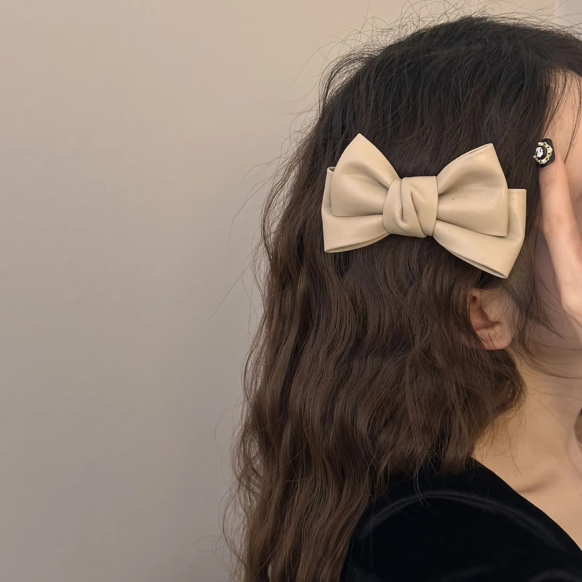Maillard Elegant Retro Bow Hairpin for Women - Image 7