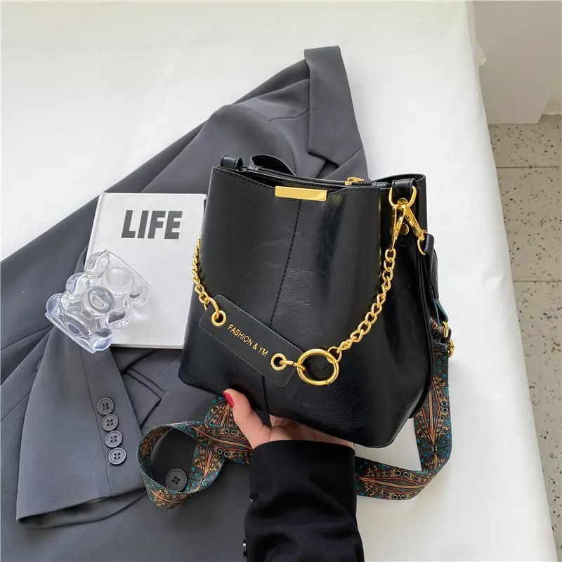 Retro Green Shoulder Bag for Women 2023 Spring - Image 3