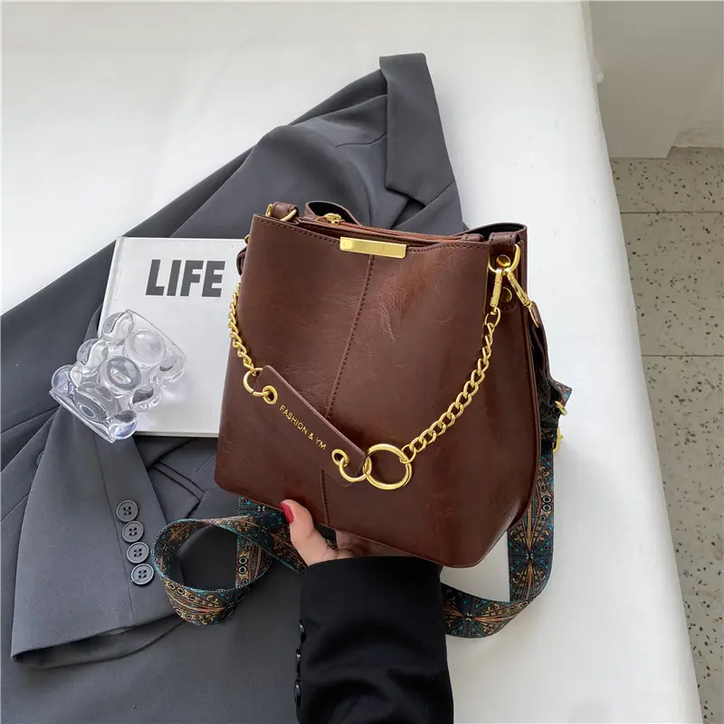 Retro Green Shoulder Bag for Women 2023 Spring - Image 4