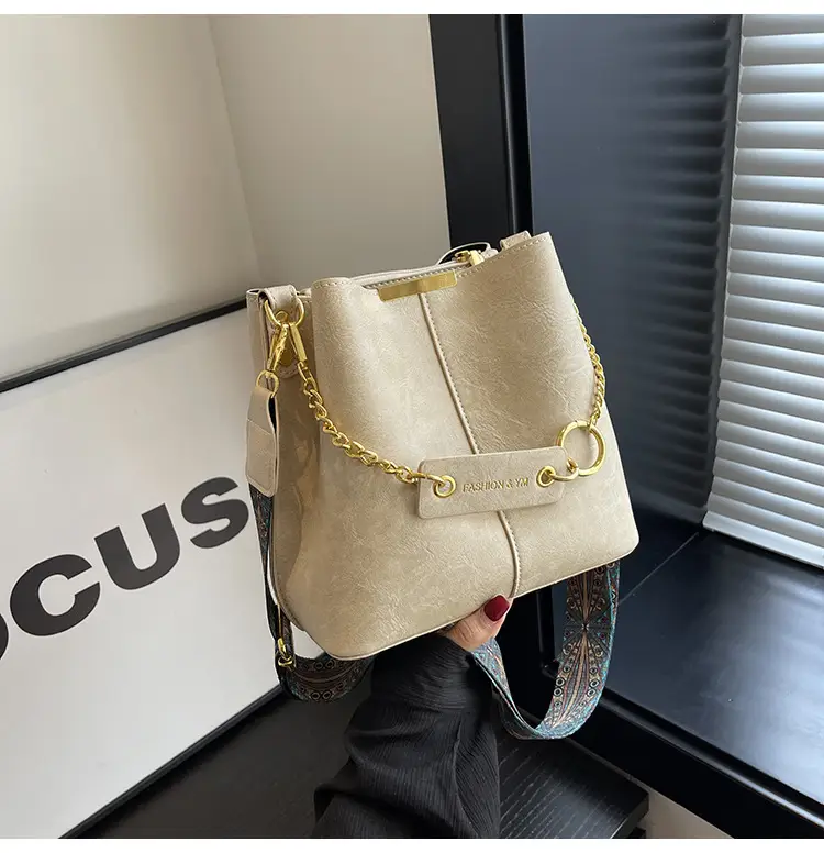 Retro Green Shoulder Bag for Women 2023 Spring — feature 15
