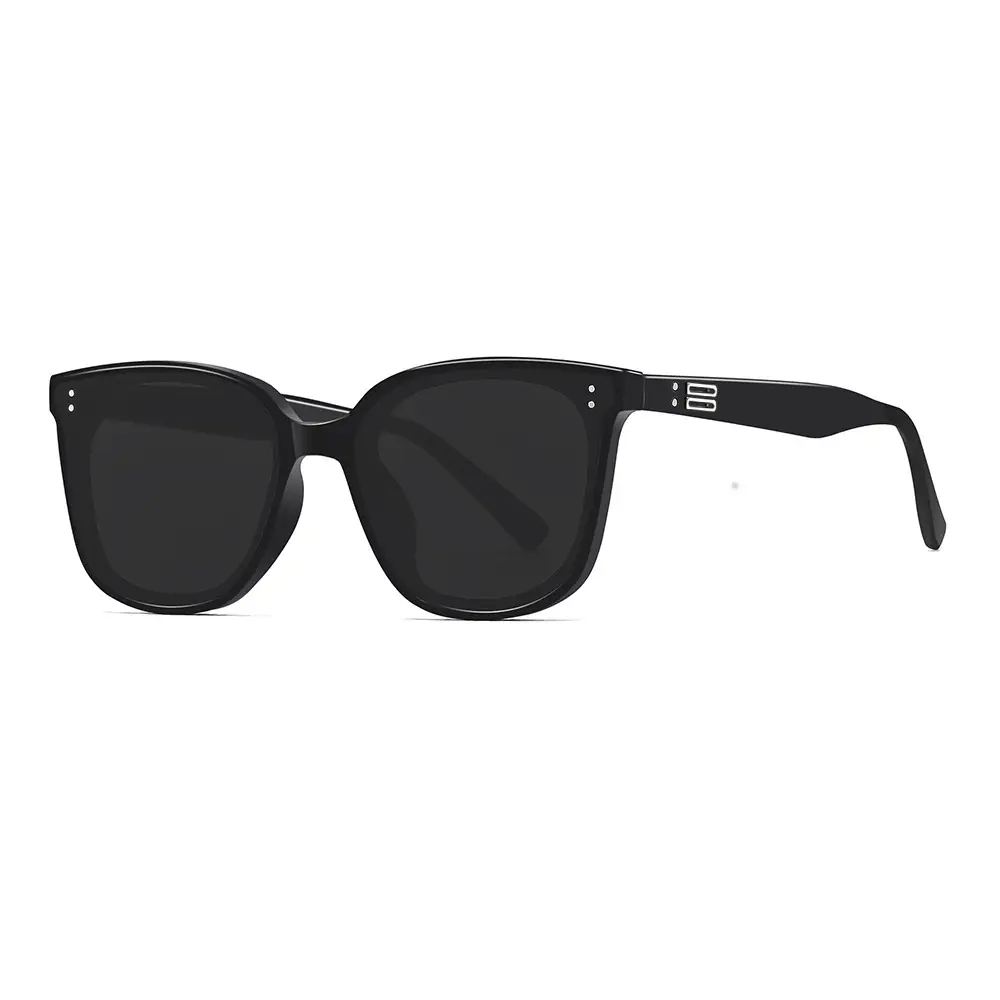 Women Anti-UV Polarized Sunglasses Grey - Image 9