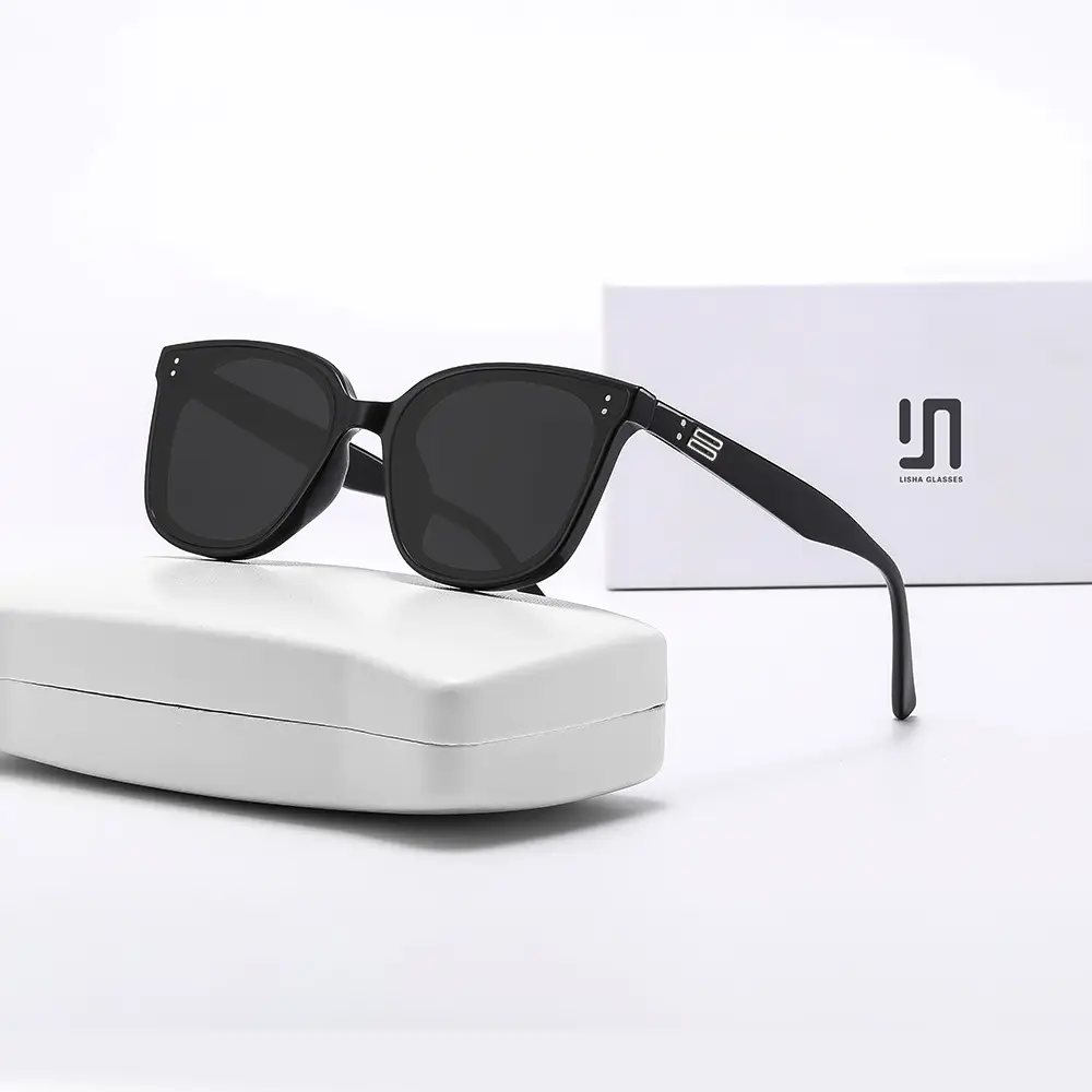 Women Anti-UV Polarized Sunglasses Grey - Image 10