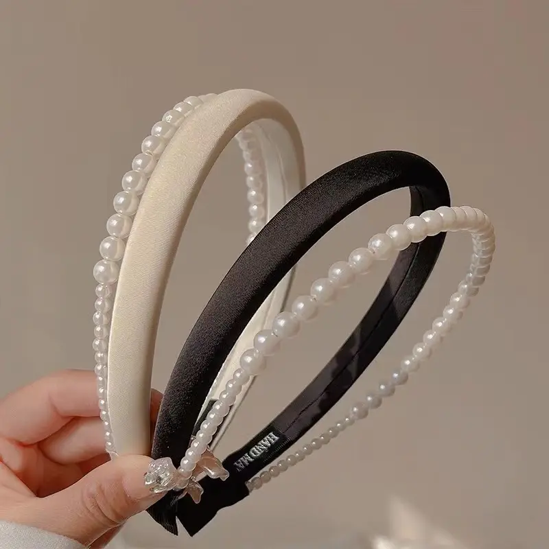 Pearl High Skull Top Headband for Women 2023 — feature 6