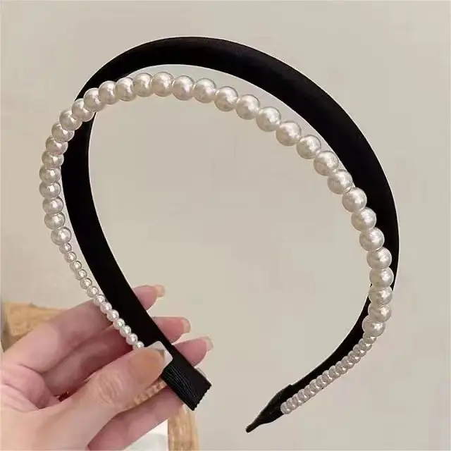 Pearl High Skull Top Headband for Women 2023 - Image 2