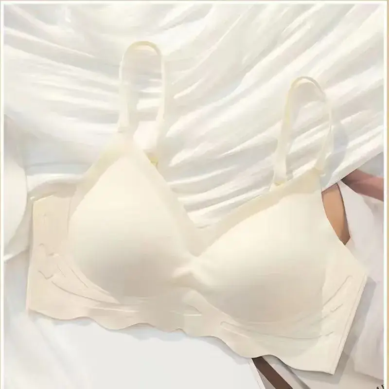 Cloud Flower Seamless Bra Cup 3D Jelly Support - Image 2