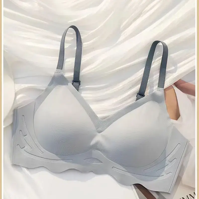 Cloud Flower Seamless Bra Cup 3D Jelly Support - Image 3
