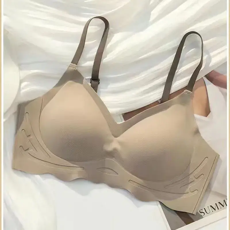 Cloud Flower Seamless Bra Cup 3D Jelly Support - Image 4
