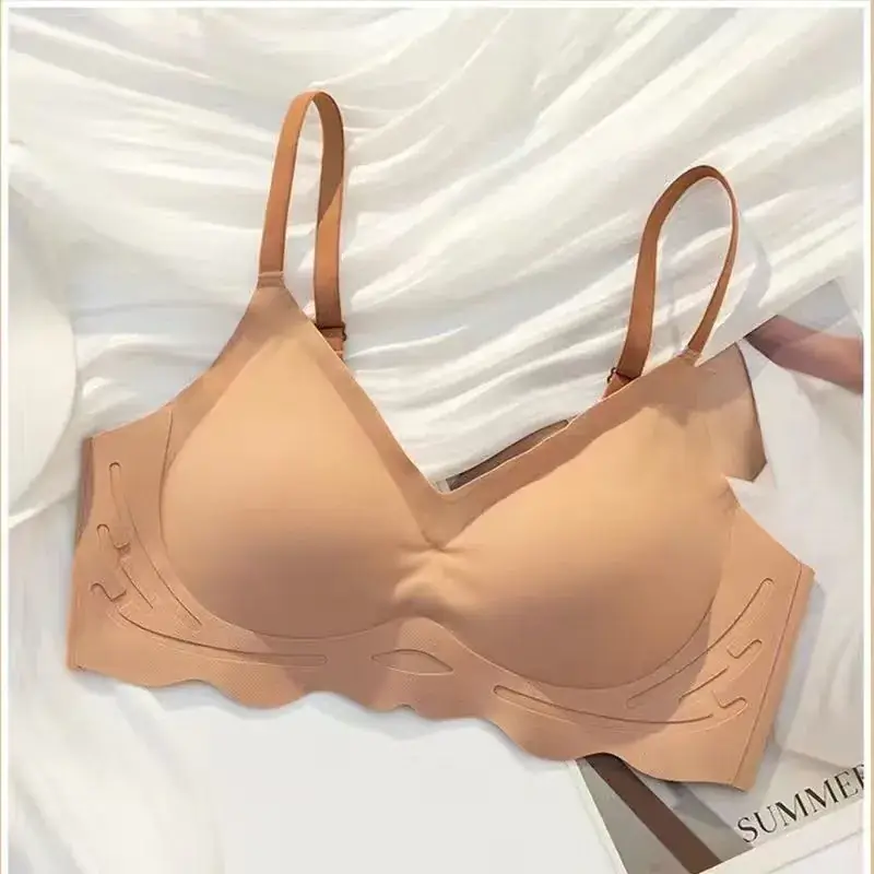 Cloud Flower Seamless Bra Cup 3D Jelly Support - Image 5