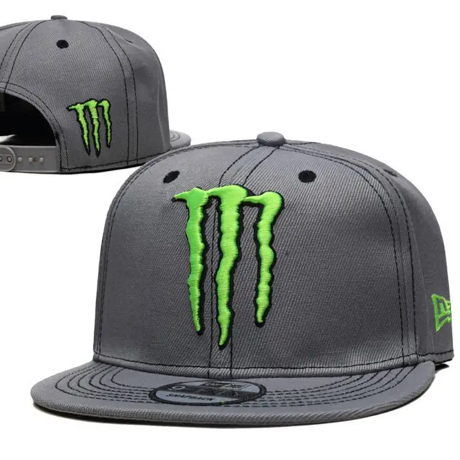 Ghost claw baseball cap magic claw hat No. 41 motorcycle racing cap F1 peaked cap No. 11 men's and Women's Flat Brim Hat hip hop
