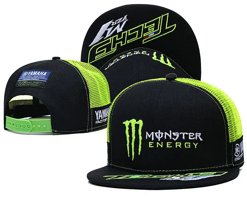 Ghost claw baseball cap magic claw hat No. 41 motorcycle racing cap F1 peaked cap No. 11 men's and Women's Flat Brim Hat hip hop — feature 2