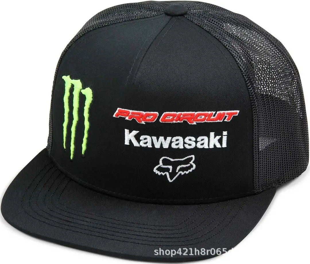 Ghost claw baseball cap magic claw hat No. 41 motorcycle racing cap F1 peaked cap No. 11 men's and Women's Flat Brim Hat hip hop