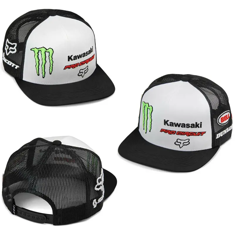 Ghost claw baseball cap magic claw hat No. 41 motorcycle racing cap F1 peaked cap No. 11 men's and Women's Flat Brim Hat hip hop