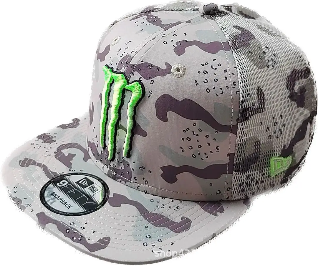 Ghost claw baseball cap magic claw hat No. 41 motorcycle racing cap F1 peaked cap No. 11 men's and Women's Flat Brim Hat hip hop