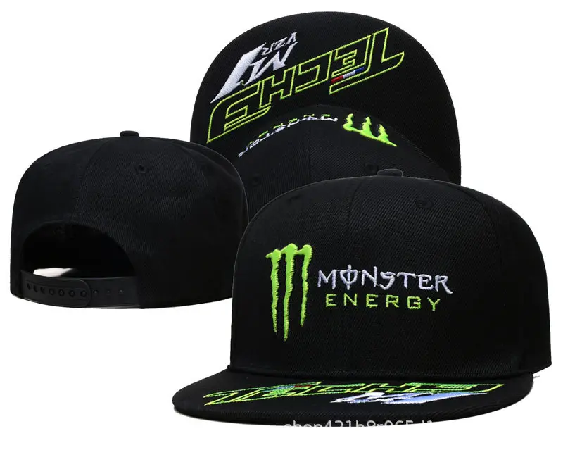 Ghost claw baseball cap magic claw hat No. 41 motorcycle racing cap F1 peaked cap No. 11 men's and Women's Flat Brim Hat hip hop