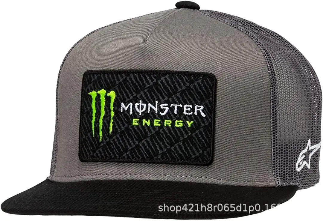 Ghost claw baseball cap magic claw hat No. 41 motorcycle racing cap F1 peaked cap No. 11 men's and Women's Flat Brim Hat hip hop