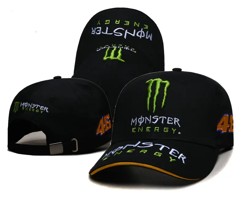 Ghost claw baseball cap magic claw hat No. 41 motorcycle racing cap F1 peaked cap No. 11 men's and Women's Flat Brim Hat hip hop