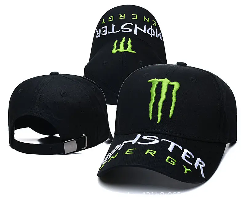 Ghost claw baseball cap magic claw hat No. 41 motorcycle racing cap F1 peaked cap No. 11 men's and Women's Flat Brim Hat hip hop