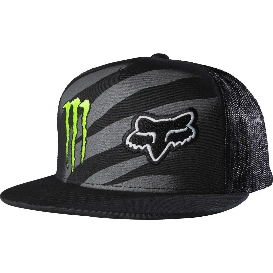 Ghost claw baseball cap magic claw hat No. 41 motorcycle racing cap F1 peaked cap No. 11 men's and Women's Flat Brim Hat hip hop