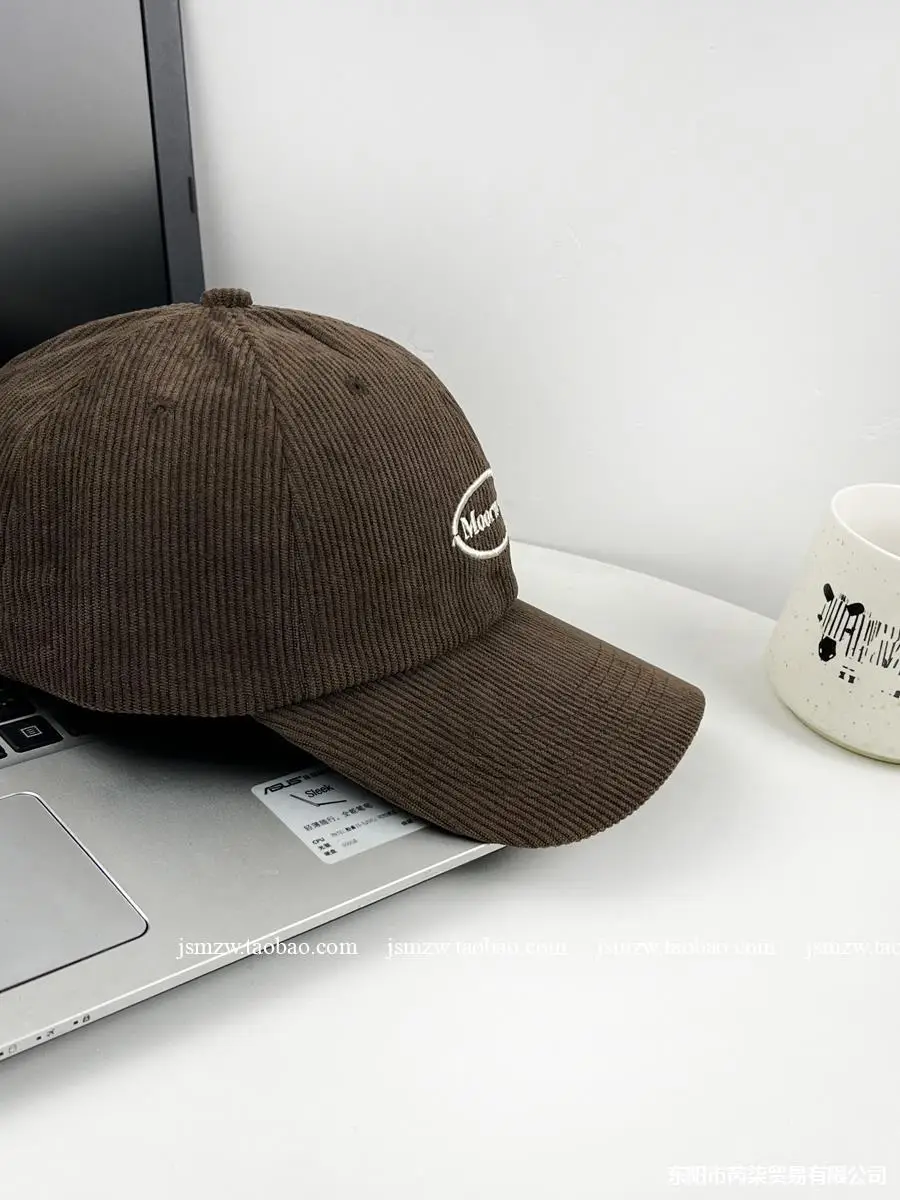 Brown Embroidered Workwear Cap for Men Women - Image 8