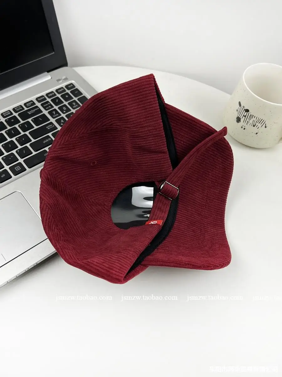 Brown Embroidered Workwear Cap for Men Women - Image 9