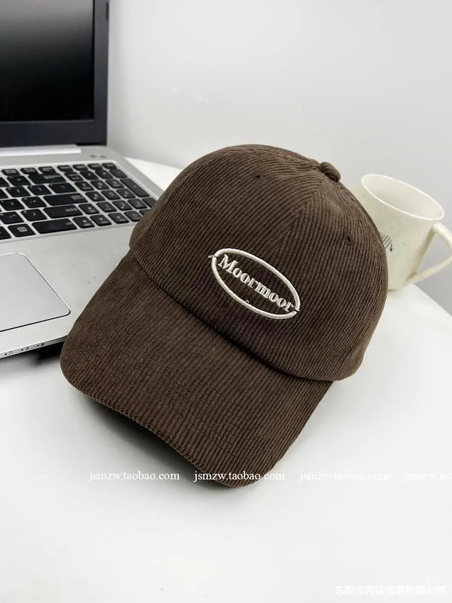 Brown Embroidered Workwear Cap for Men Women - Image 10