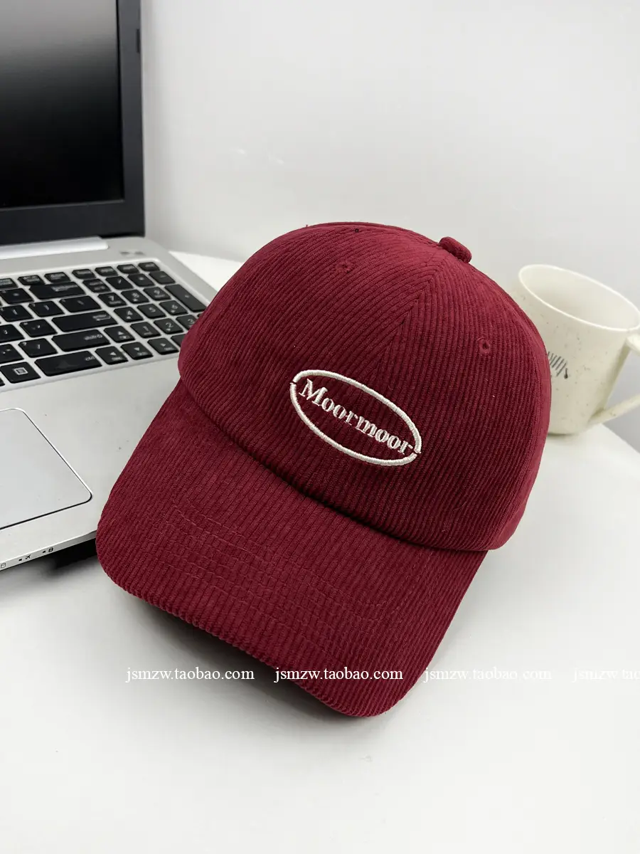 Brown Embroidered Workwear Cap for Men Women - Image 4