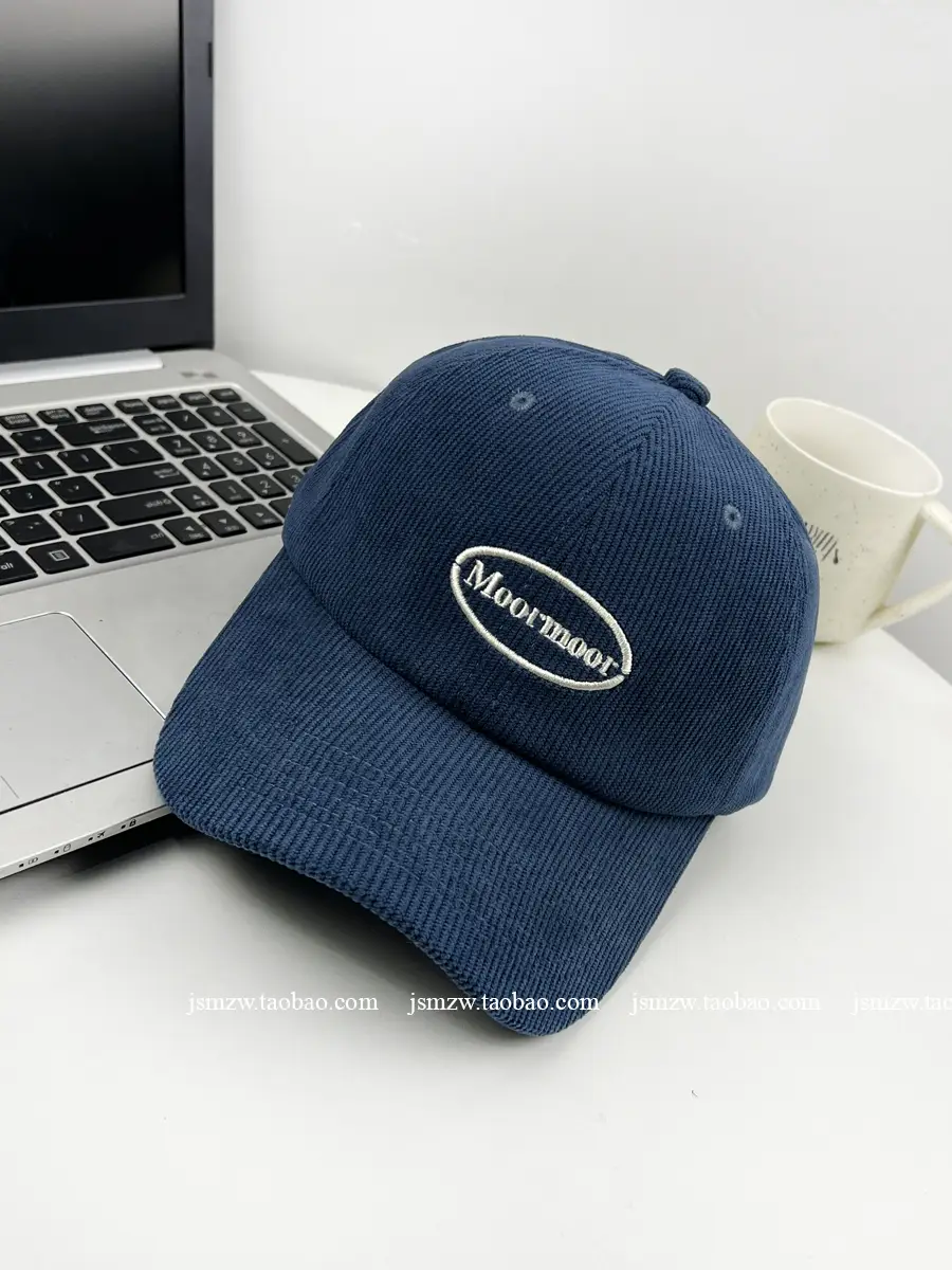 Brown Embroidered Workwear Cap for Men Women - Image 5