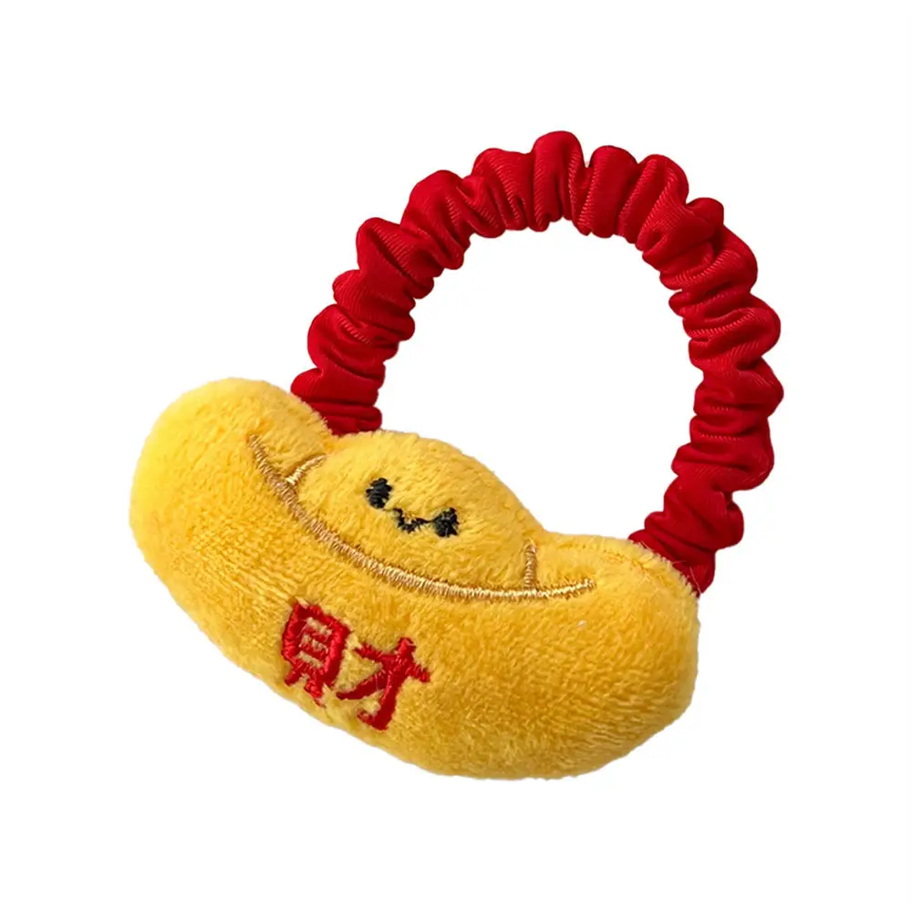 New Year Fortune Ingot Hair Ring Clip for Girls - Image 9