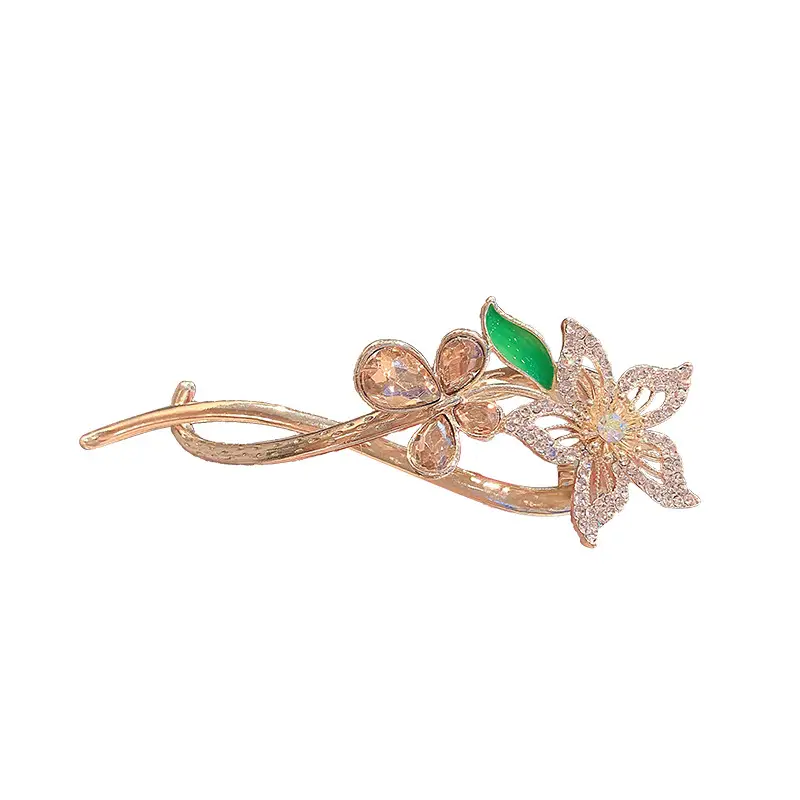 2024 Celebrity Gold Braided Hair Clip Buckle - Image 28