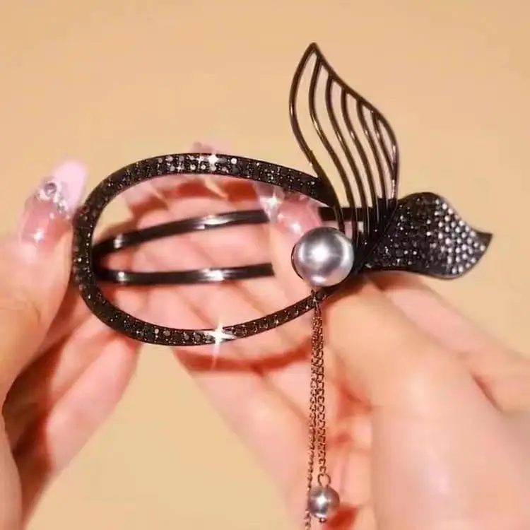 2024 Celebrity Gold Braided Hair Clip Buckle - Image 10