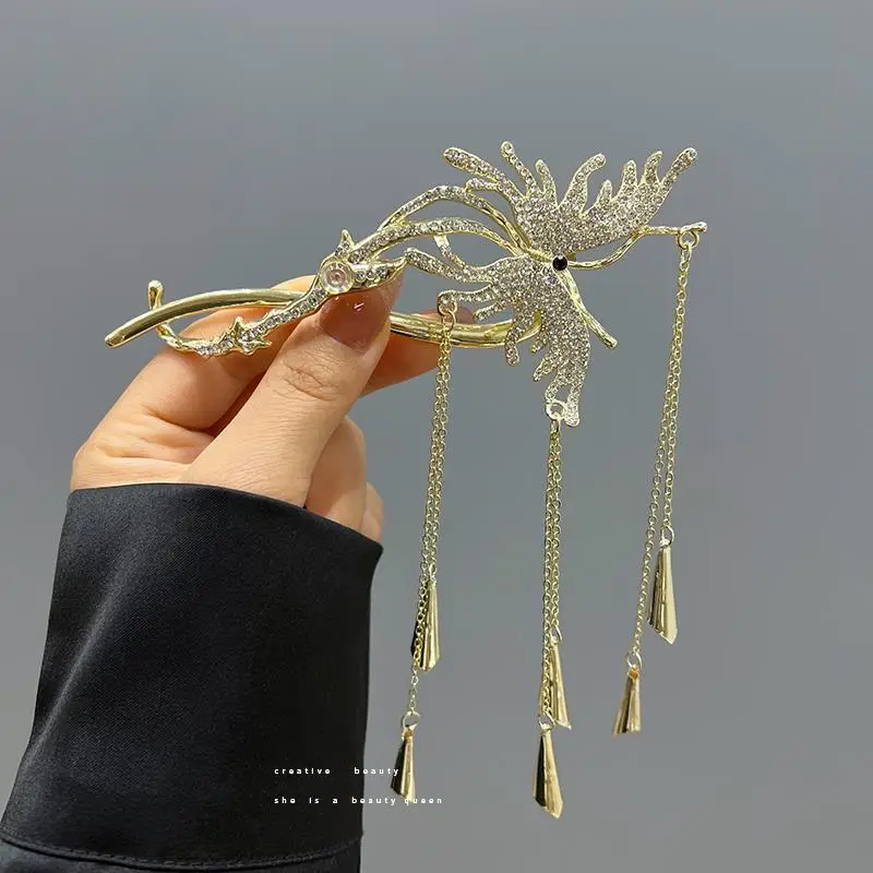 2024 Celebrity Gold Braided Hair Clip Buckle - Image 12