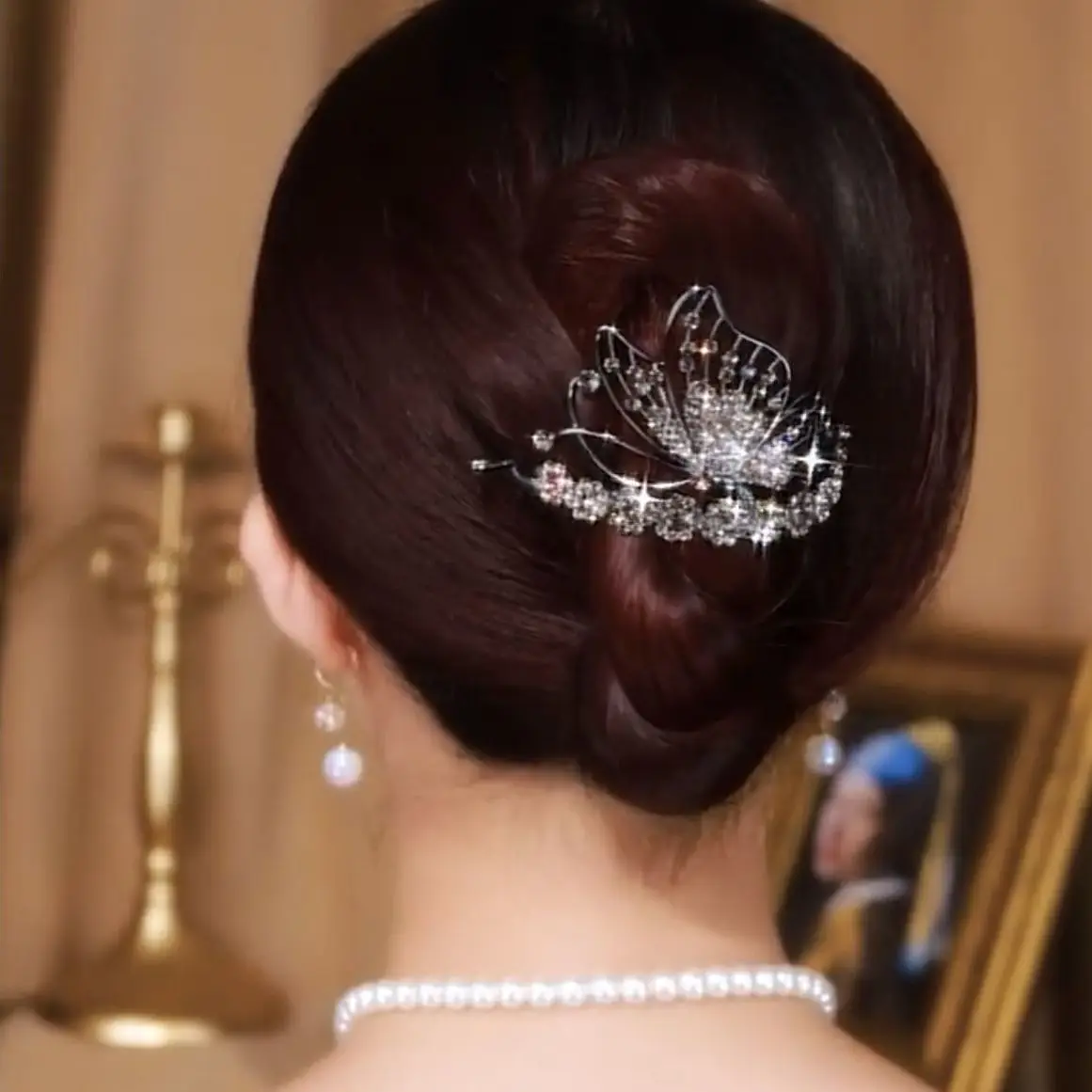 2024 Celebrity Gold Braided Hair Clip Buckle - Image 5