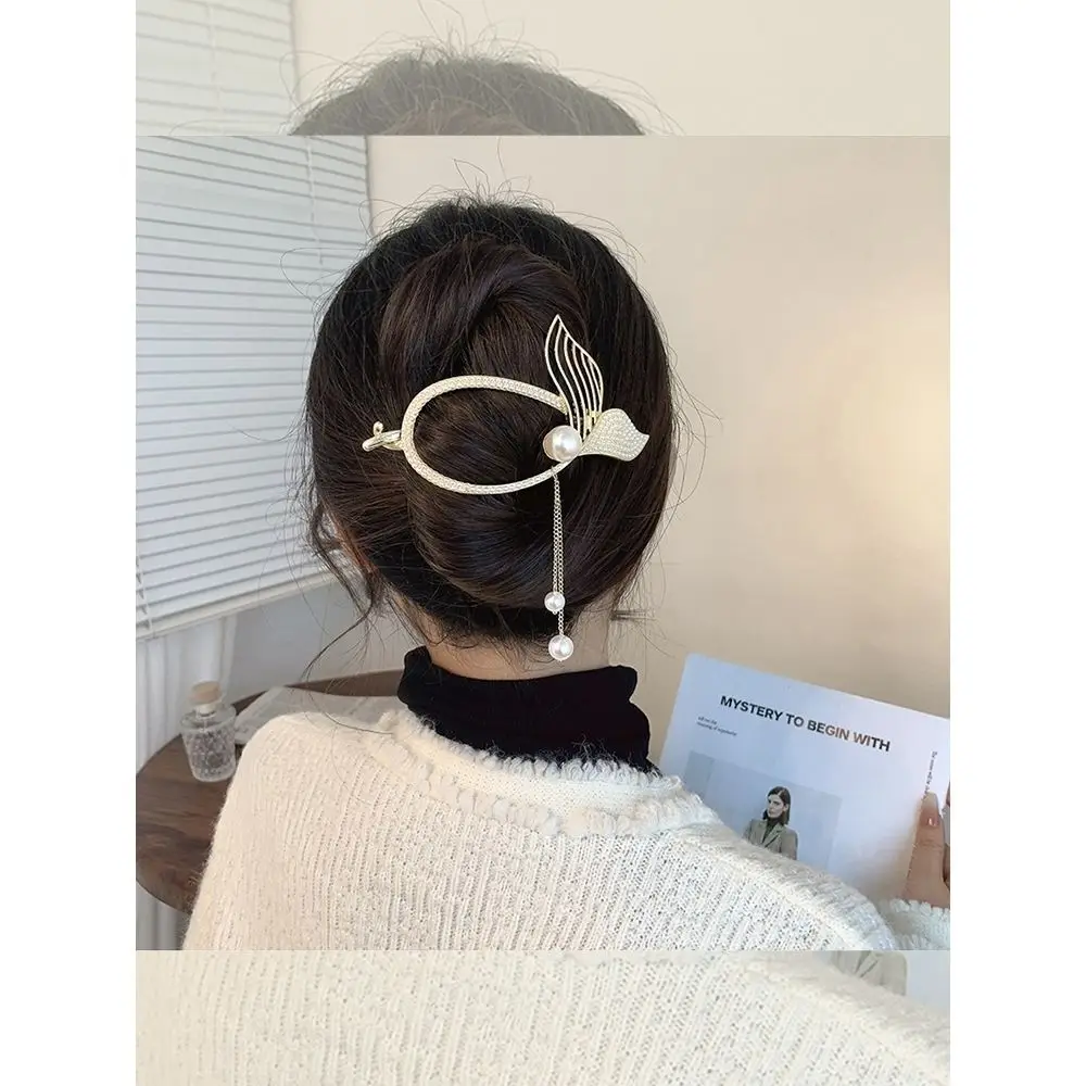 2024 Celebrity Gold Braided Hair Clip Buckle - Image 8